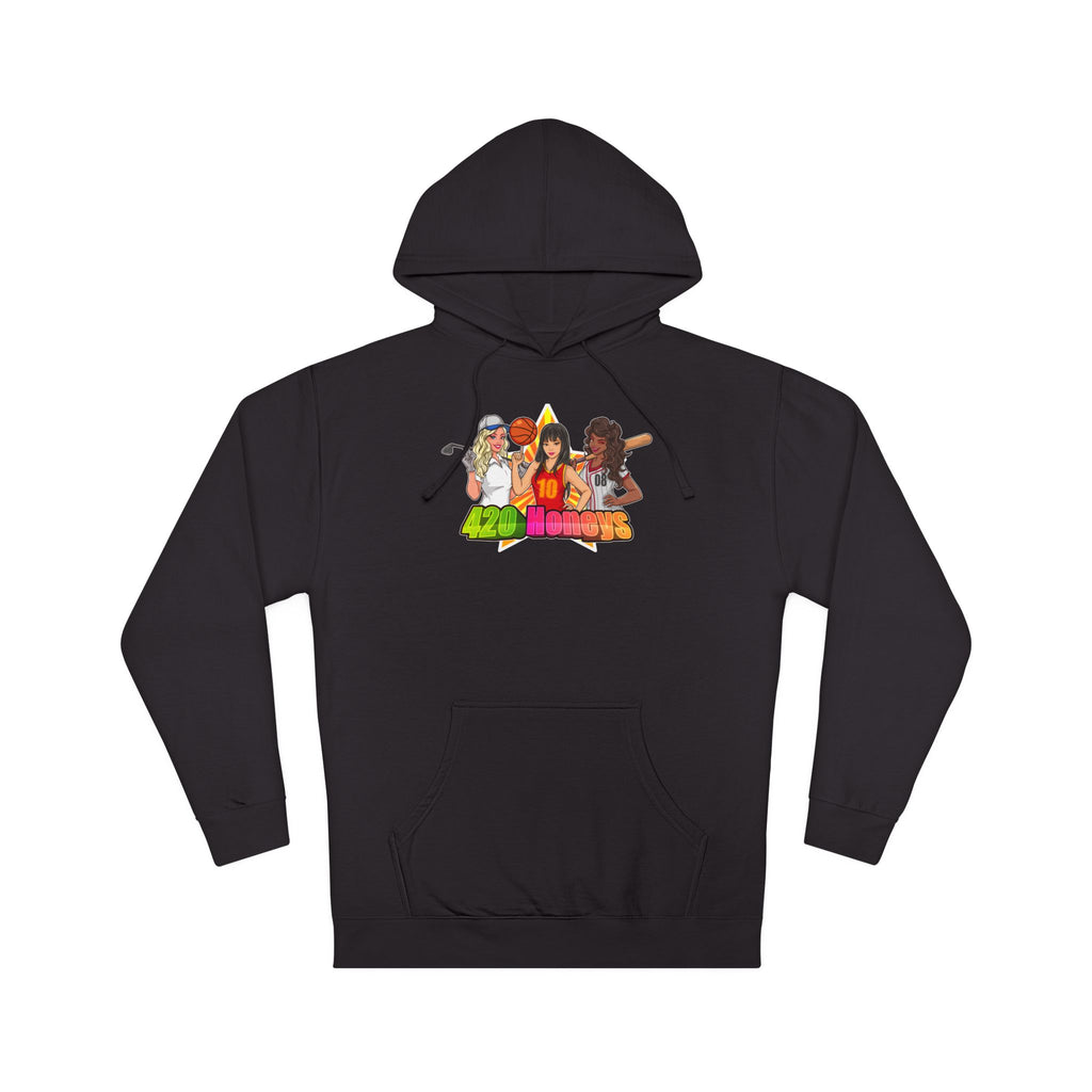 420 Honeys Women’s Cropped Hooded Sweatshirt