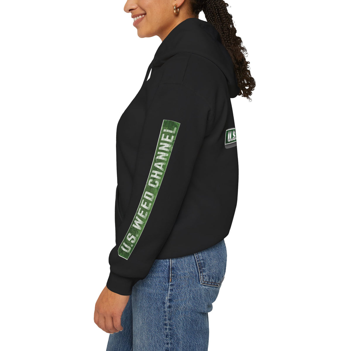 U.S. Weed Channel Hoodie — Repeater Logo Pullover
