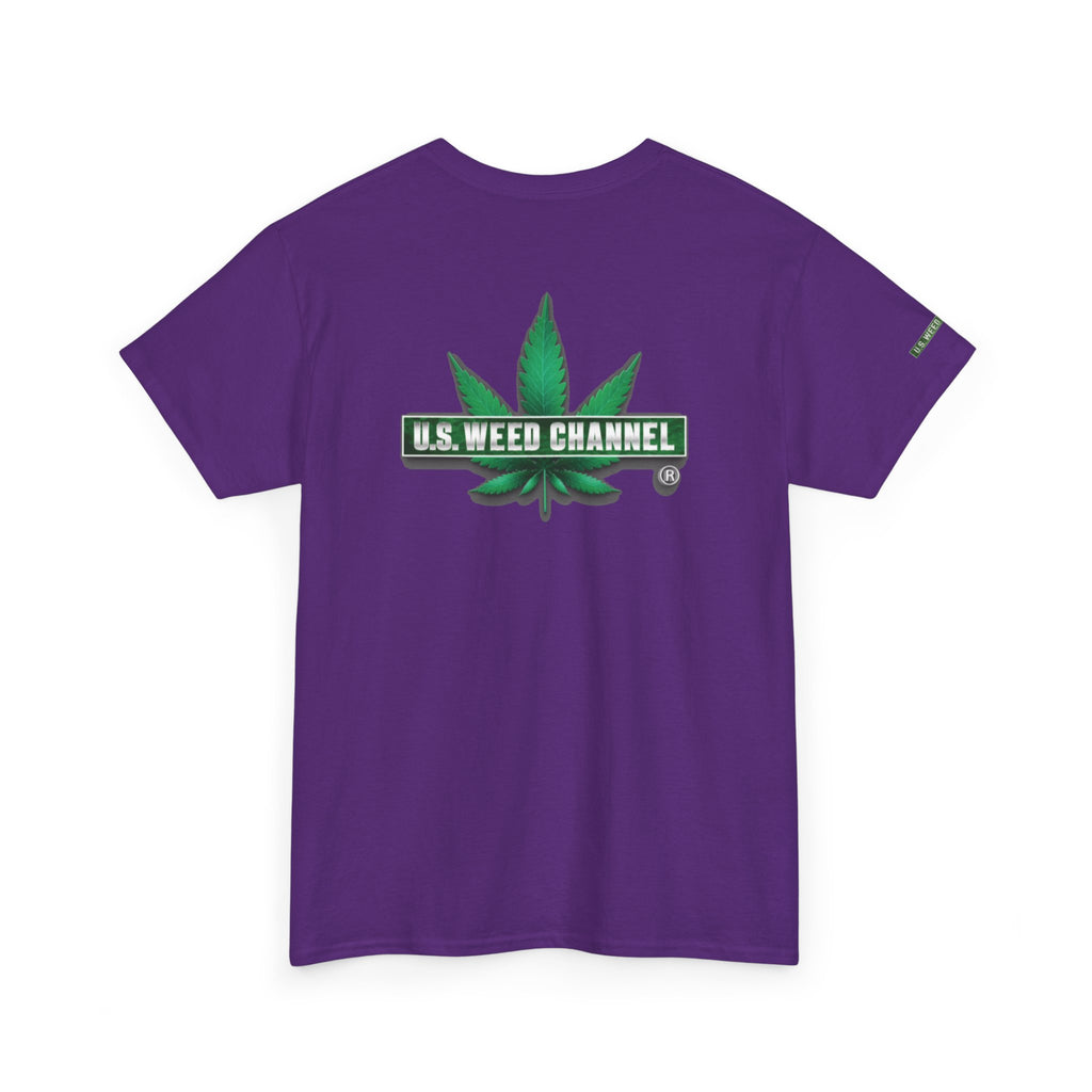 U.S. WEED CHANNEL 'Basics' T-Shirt – USWC Logo Tee