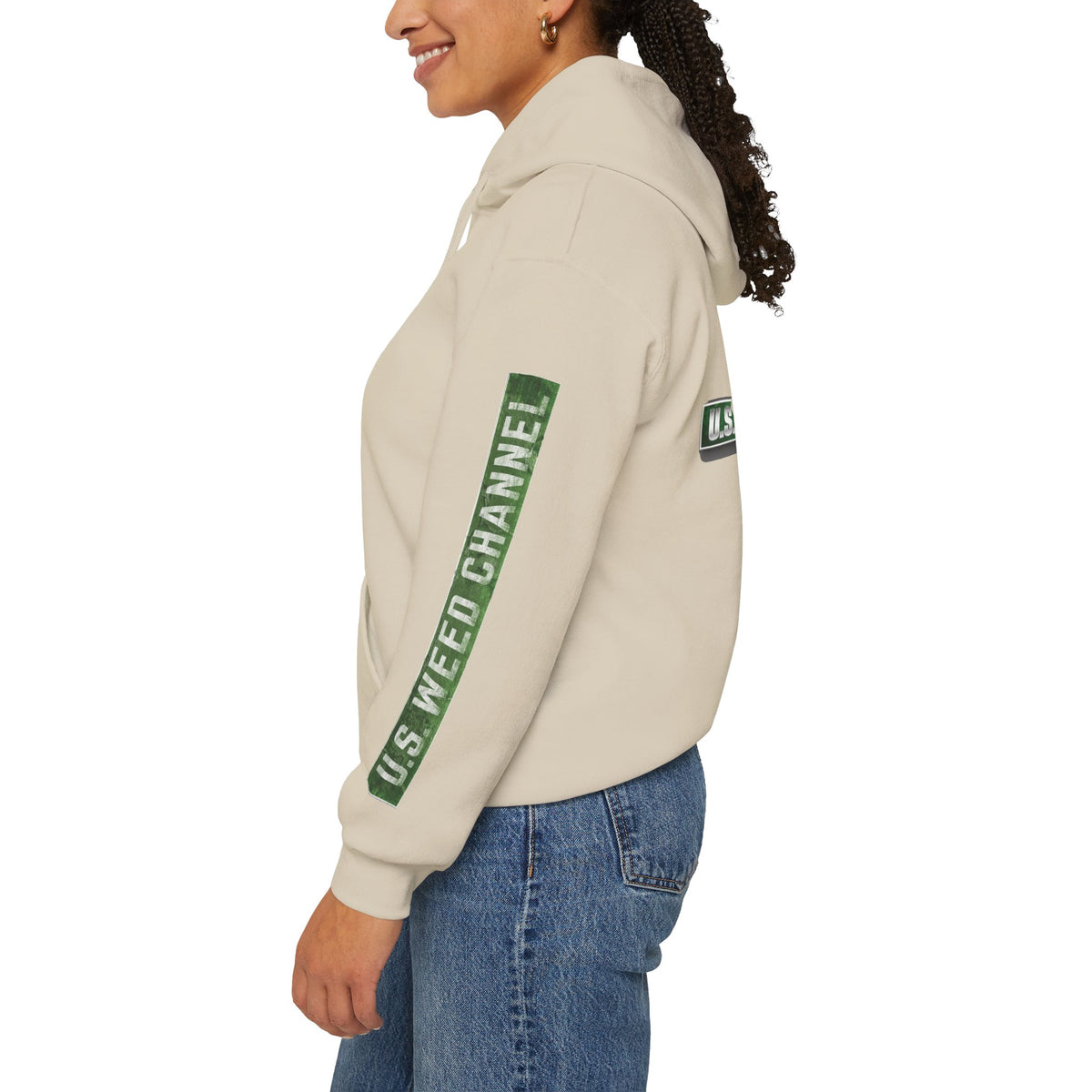 U.S. Weed Channel Hoodie — Repeater Logo Pullover