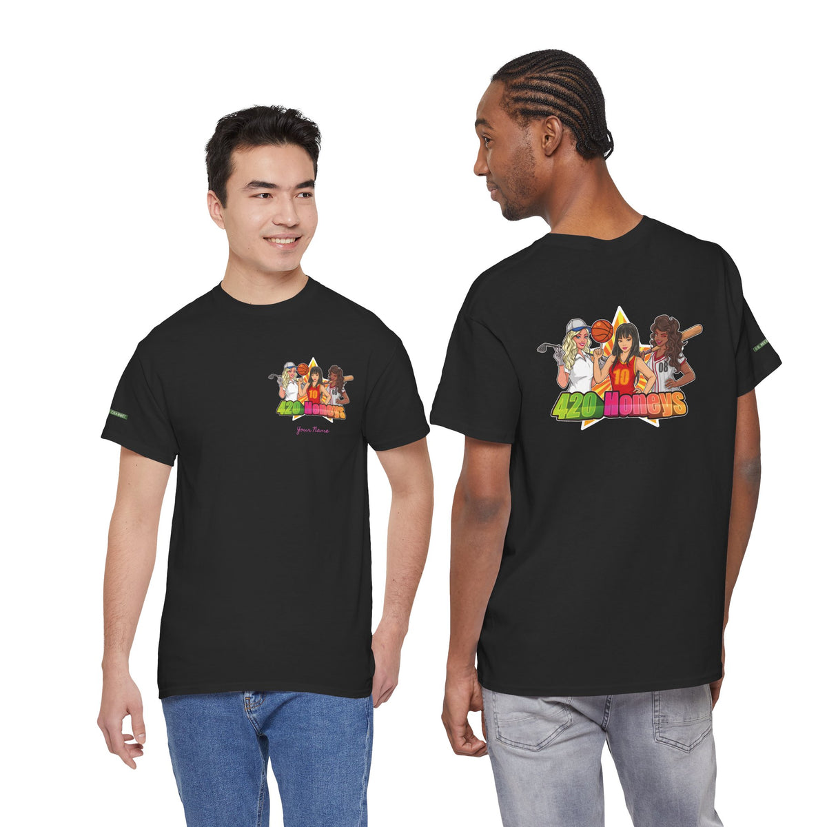 420 Honeys 'Basics' T-Shirt – USWC Logo Tee