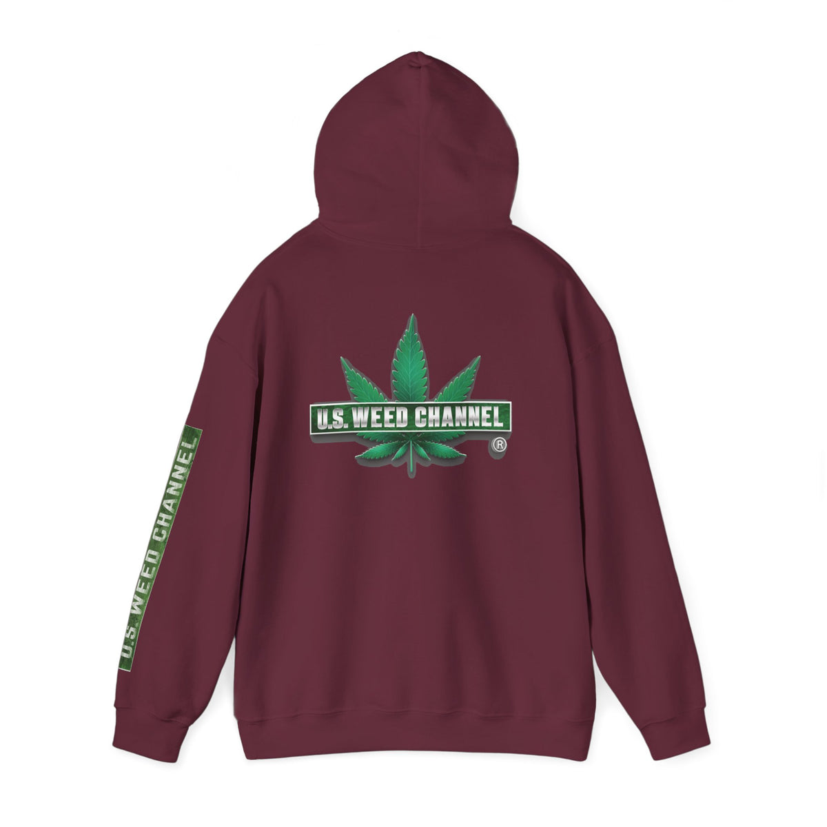 U.S. Weed Channel Hoodie — Repeater Logo Pullover