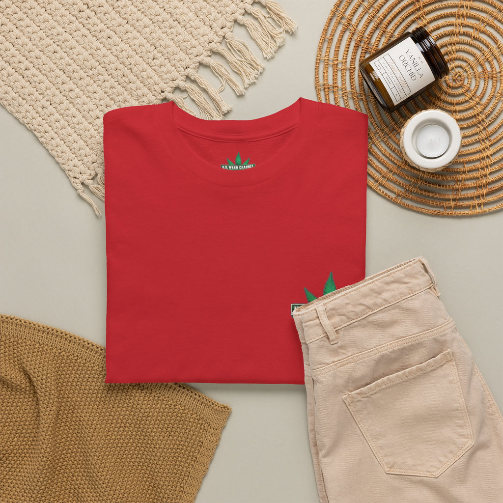 U.S. WEED CHANNEL 'Basics' T-Shirt – USWC Logo Tee