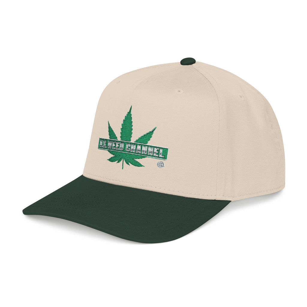 The 'Pass That Time' Mid Profile Baseball Cap by U.S. WEED CHANNEL