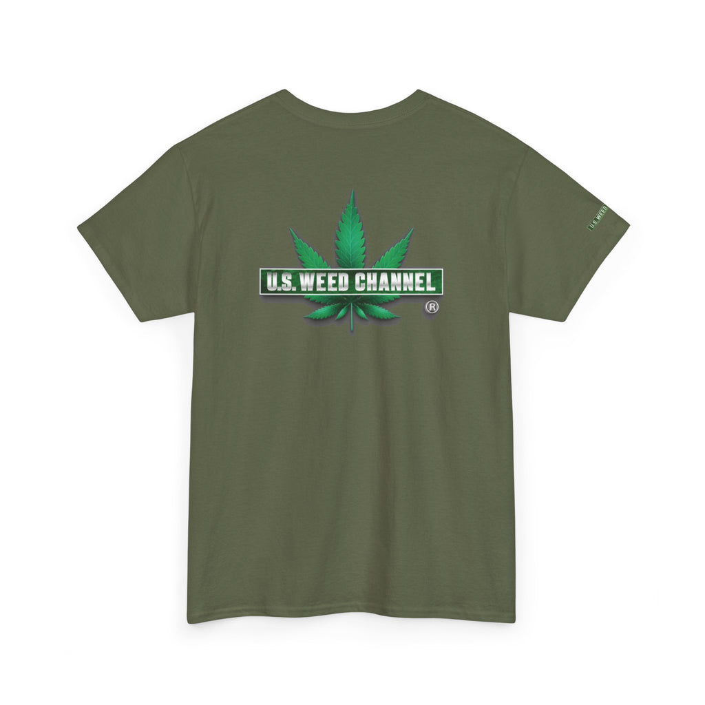 U.S. WEED CHANNEL 'Basics' T-Shirt – USWC Logo Tee