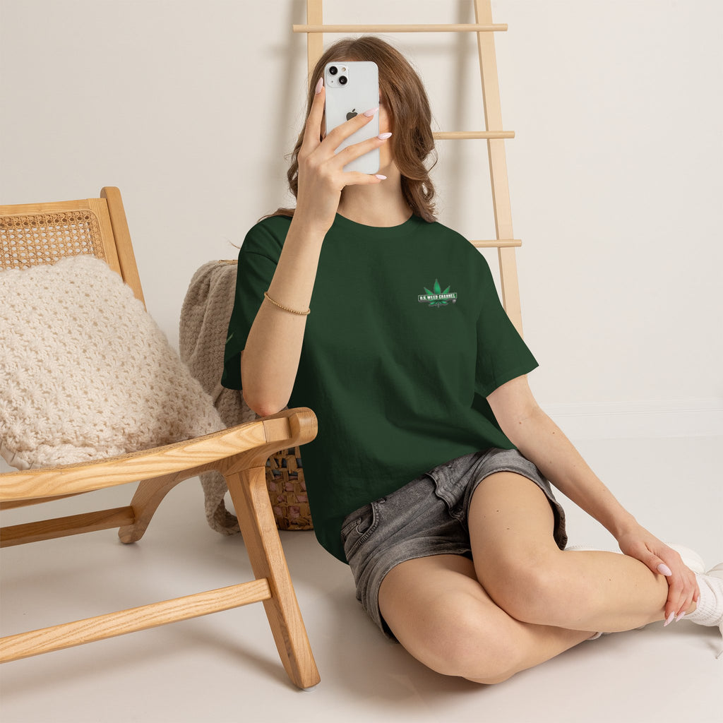 U.S. WEED CHANNEL 'Basics' T-Shirt – USWC Logo Tee