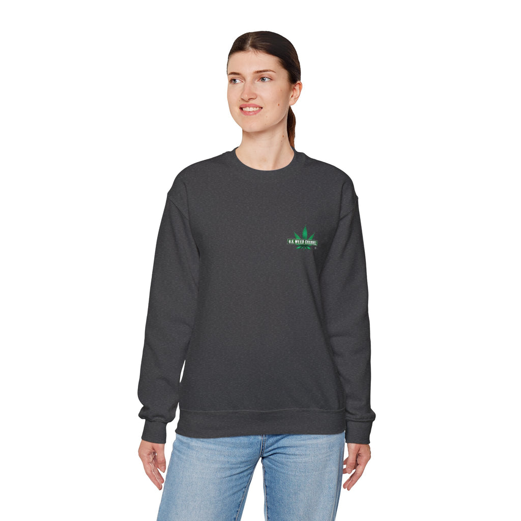 U.S. WEED CHANNEL Basics - Crewneck Everyone Sweatshirt