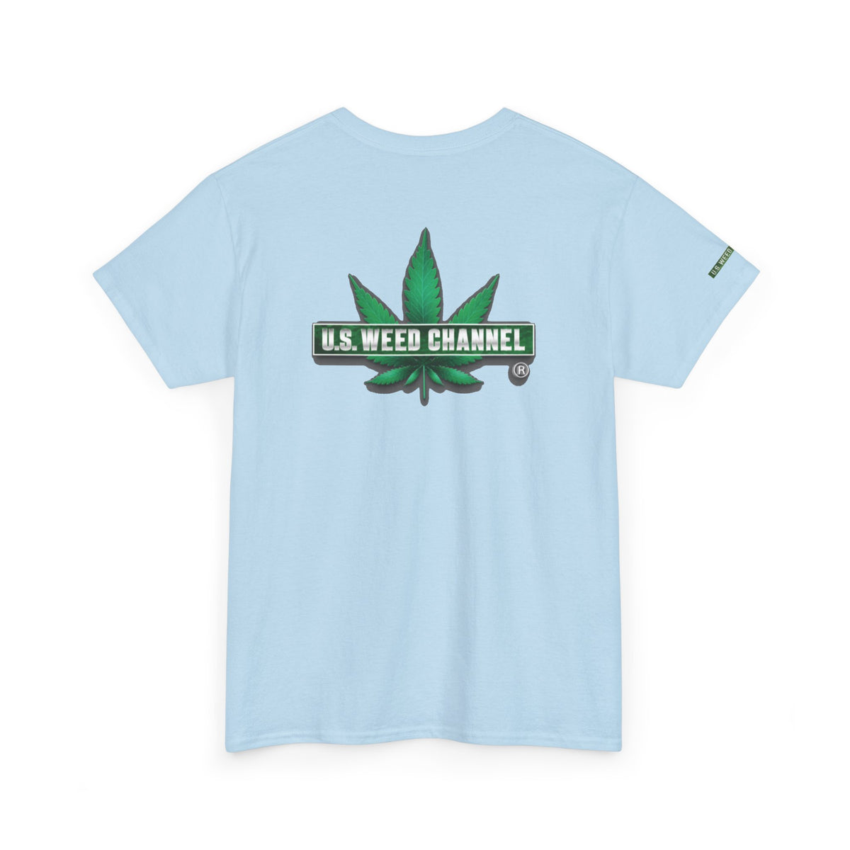 U.S. WEED CHANNEL 'Basics' T-Shirt – USWC Logo Tee