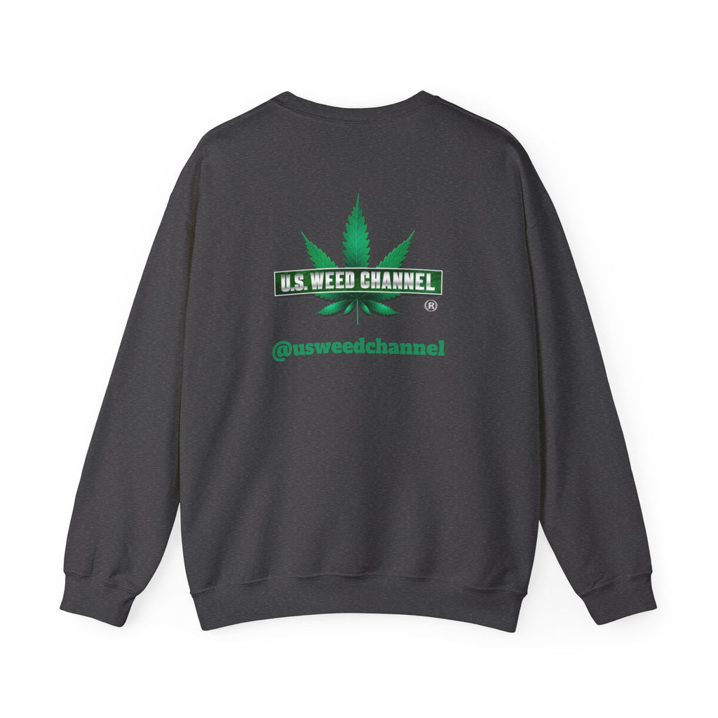 U.S. WEED CHANNEL Basics - Crewneck Everyone Sweatshirt