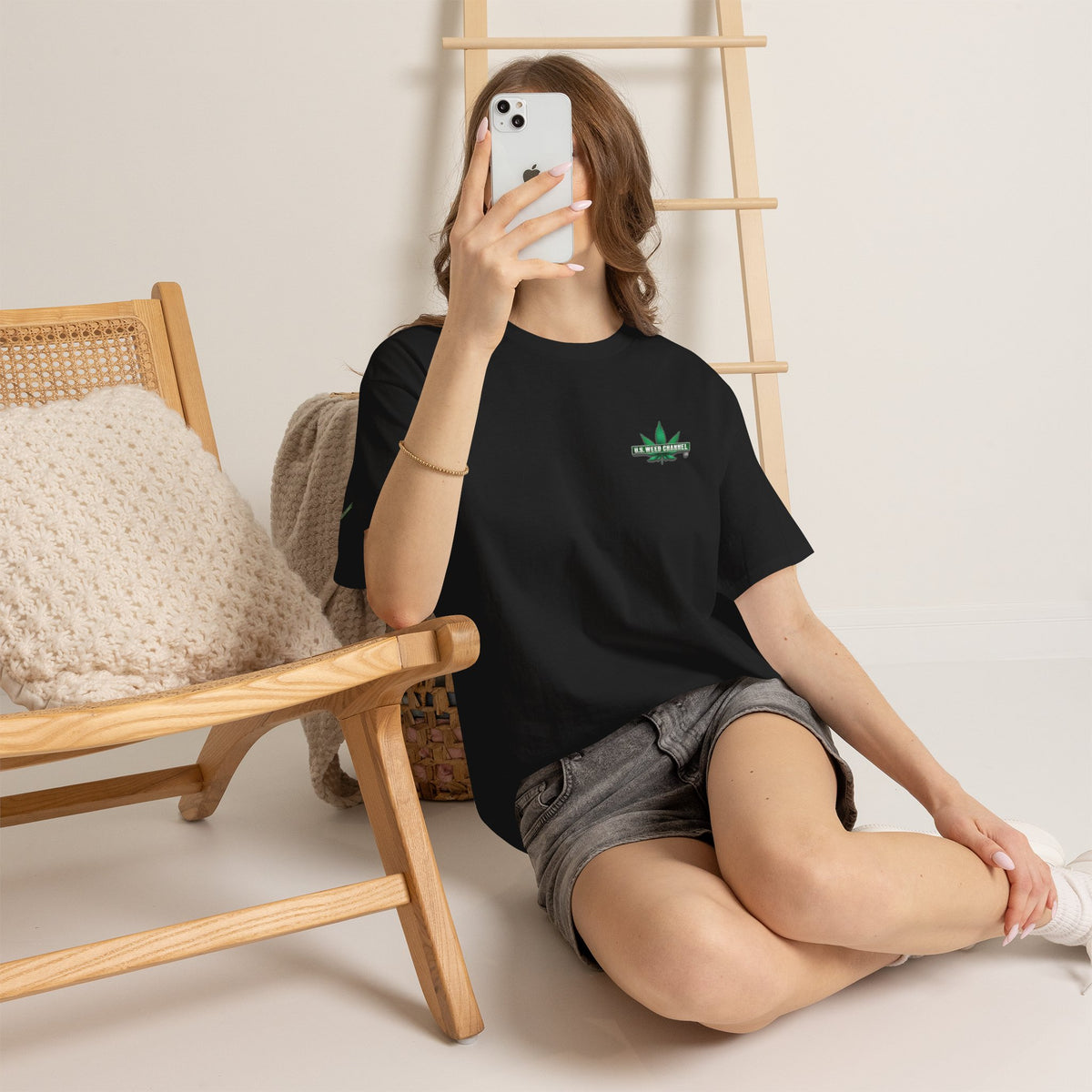 U.S. WEED CHANNEL 'Basics' T-Shirt – USWC Logo Tee