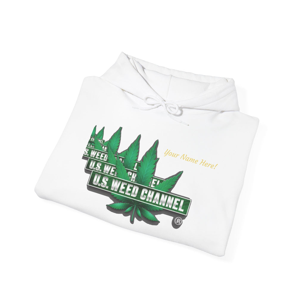 U.S. Weed Channel Hoodie — Repeater Logo Pullover