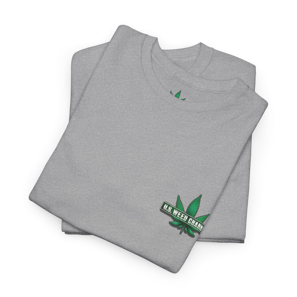 U.S. WEED CHANNEL 'Basics' T-Shirt – USWC Logo Tee