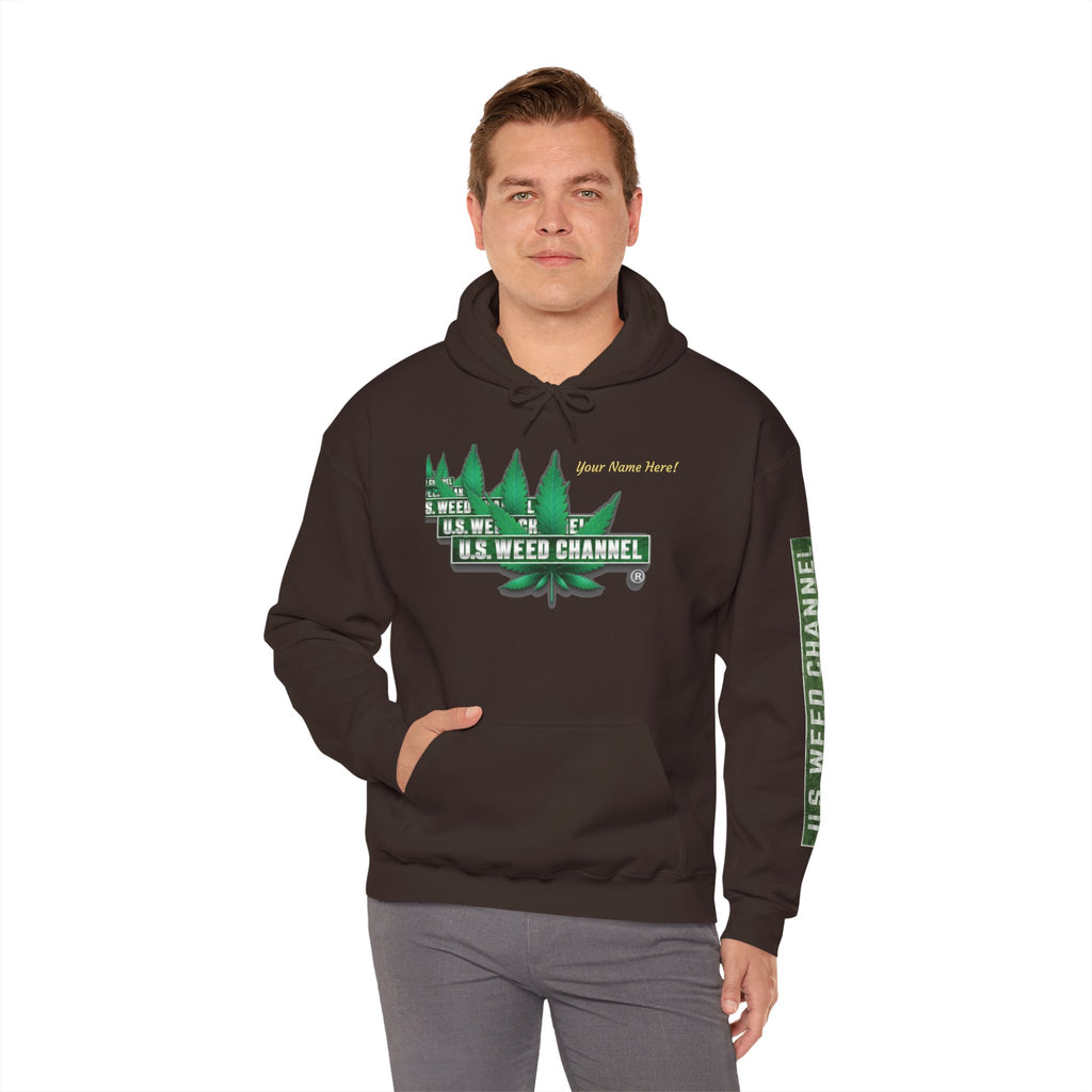 U.S. Weed Channel Hoodie — Repeater Logo Pullover