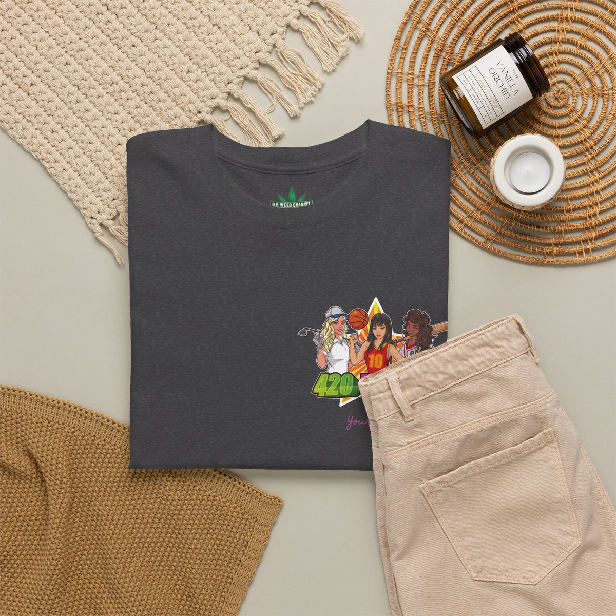 420 Honeys 'Basics' T-Shirt – USWC Logo Tee
