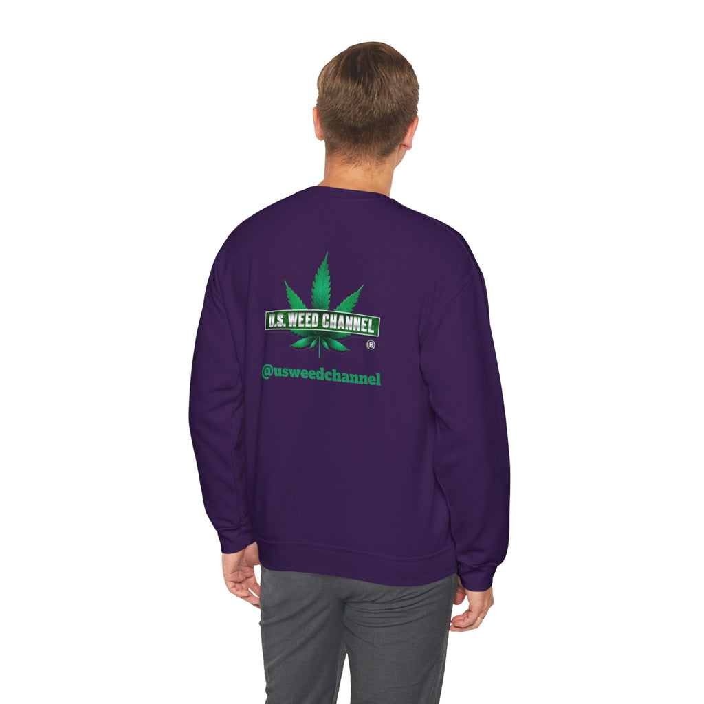 U.S. WEED CHANNEL Basics - Crewneck Everyone Sweatshirt