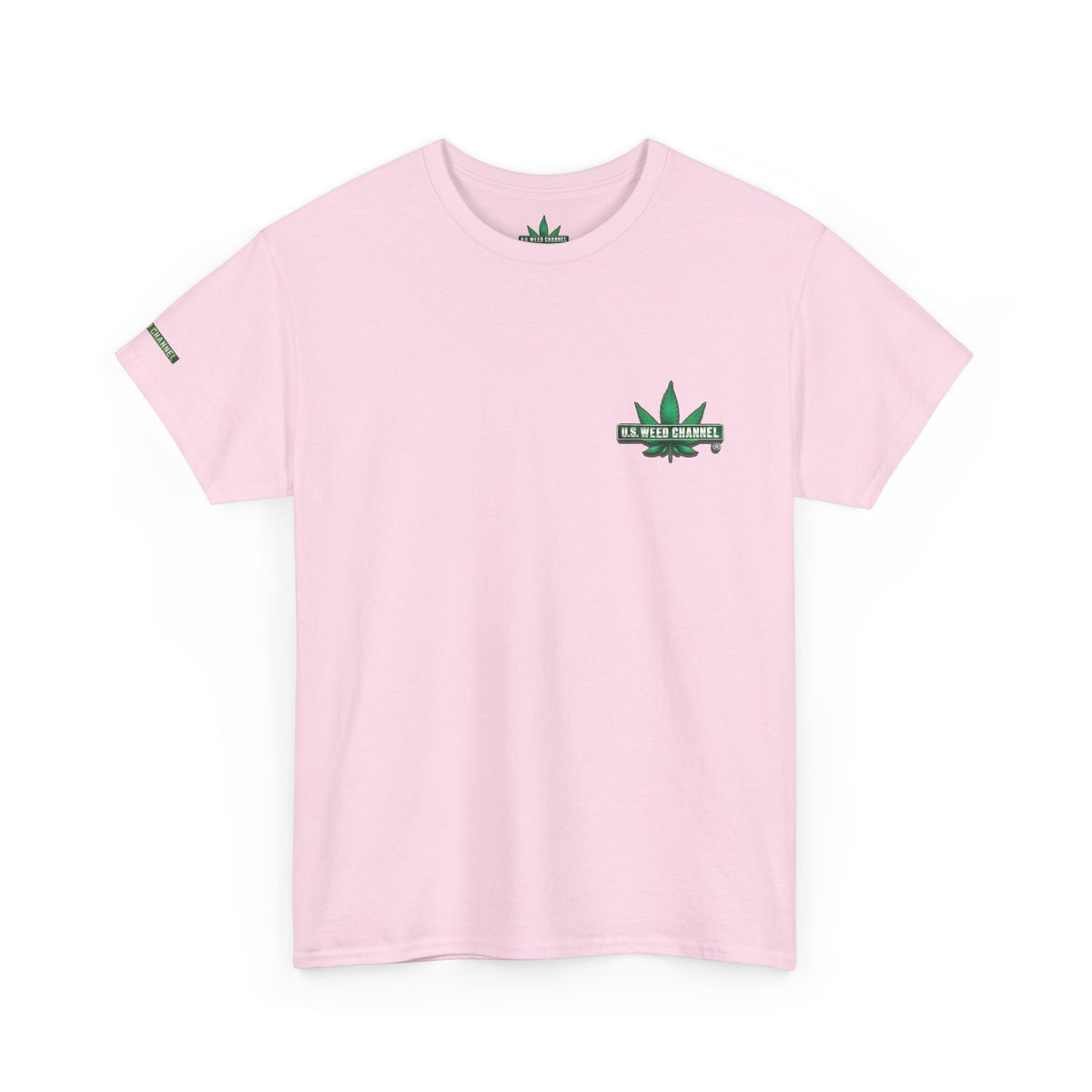U.S. WEED CHANNEL 'Basics' T-Shirt – USWC Logo Tee