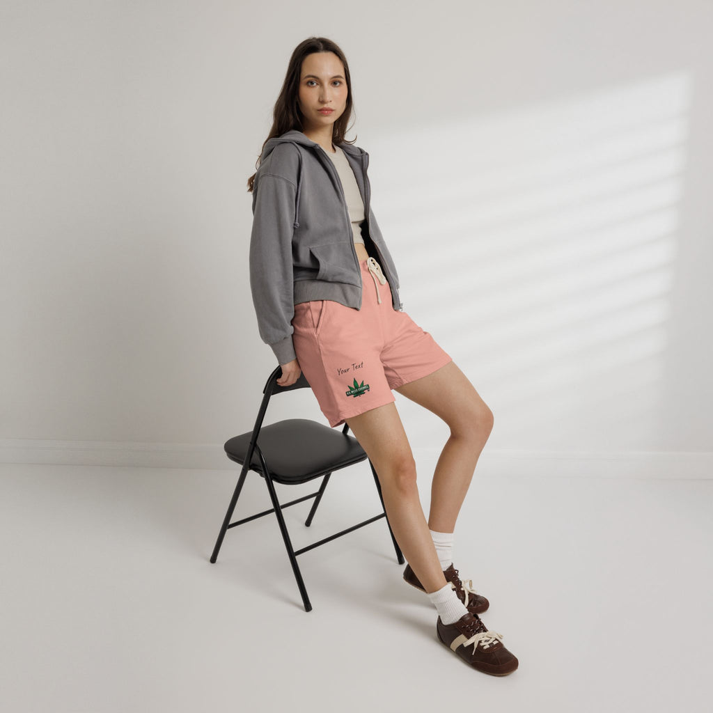 PERSONALIZED! Chillaxin' Fleece Sweat Shorts — U.S. WEED CHANNEL Branded