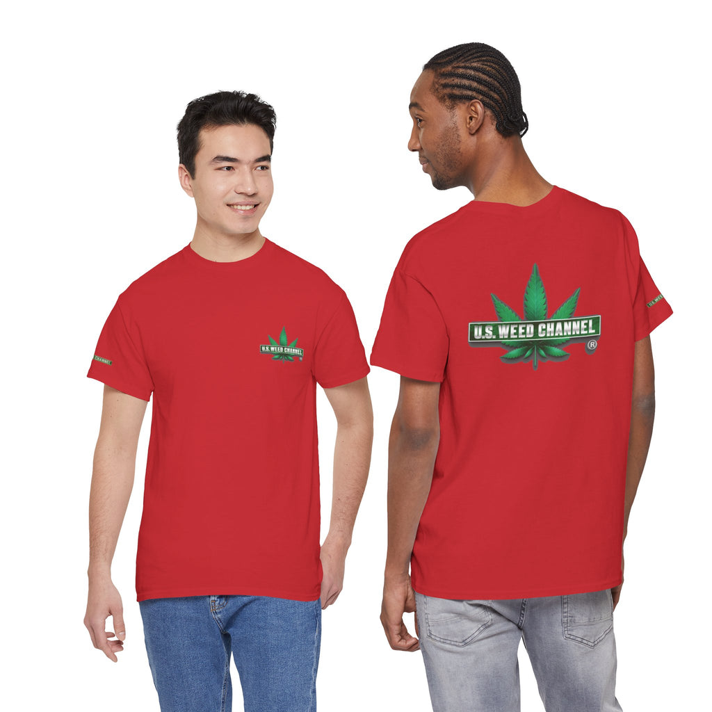 U.S. WEED CHANNEL 'Basics' T-Shirt – USWC Logo Tee