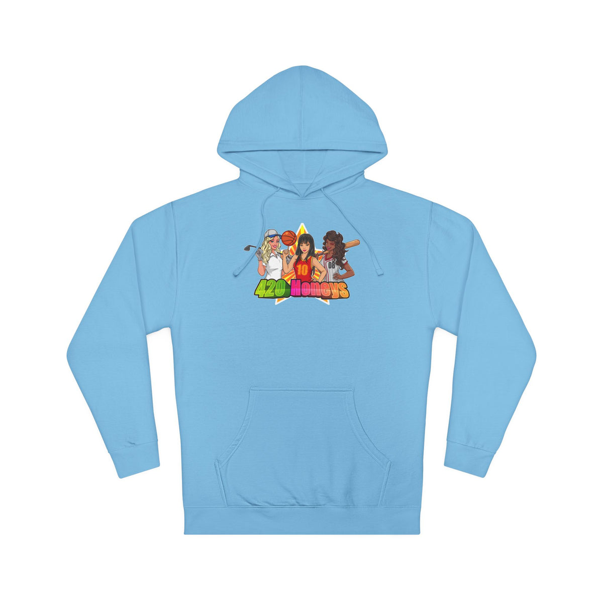 420 Honeys Women’s Cropped Hooded Sweatshirt
