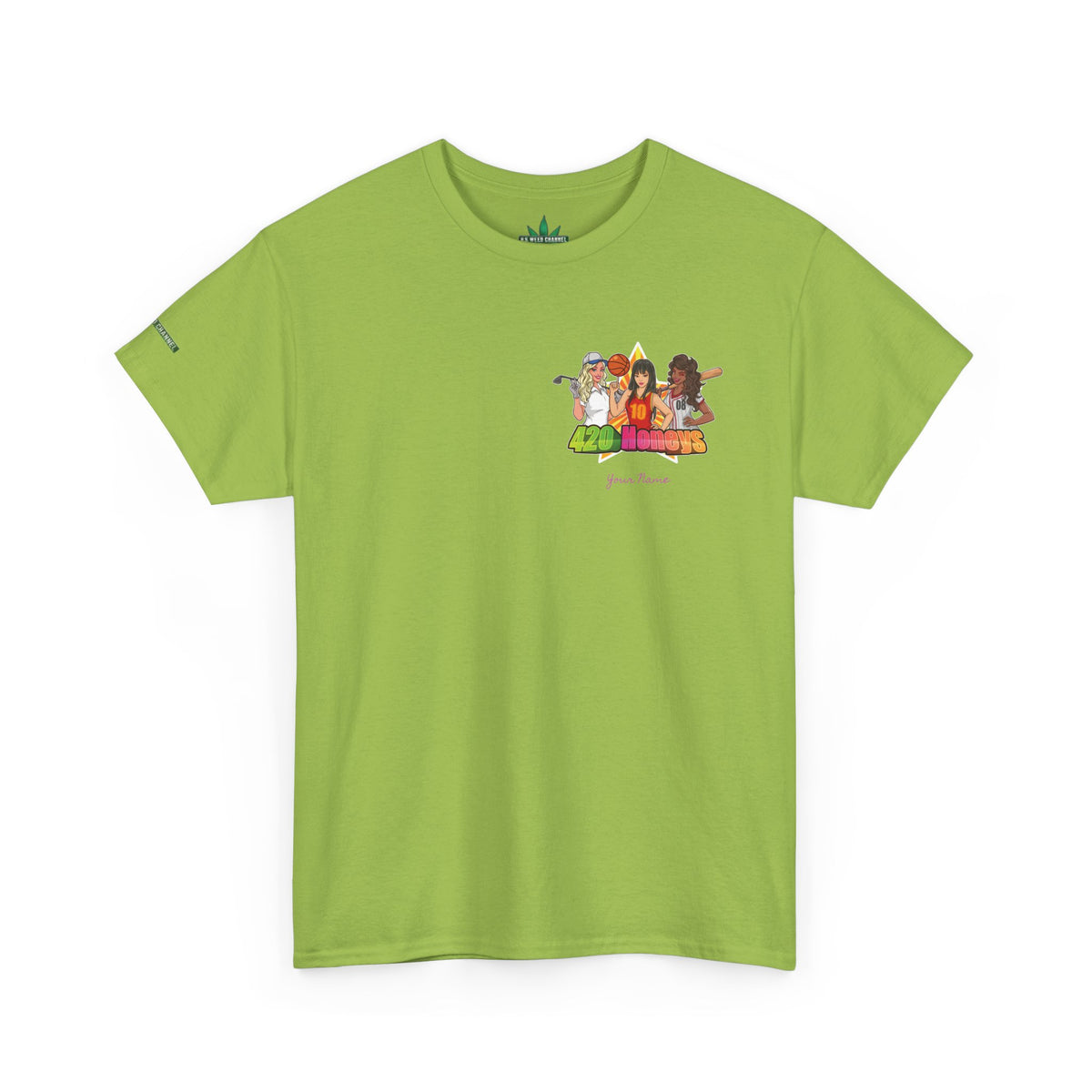 420 Honeys 'Basics' T-Shirt – USWC Logo Tee