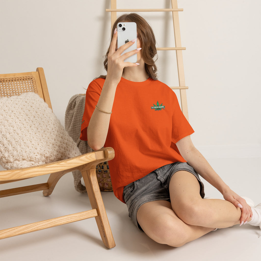 U.S. WEED CHANNEL 'Basics' T-Shirt – USWC Logo Tee