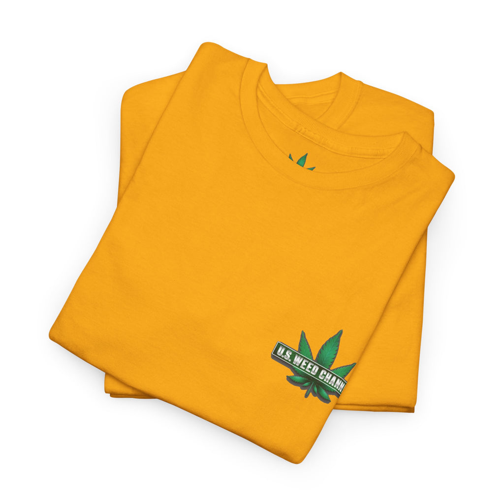 U.S. WEED CHANNEL 'Basics' T-Shirt – USWC Logo Tee