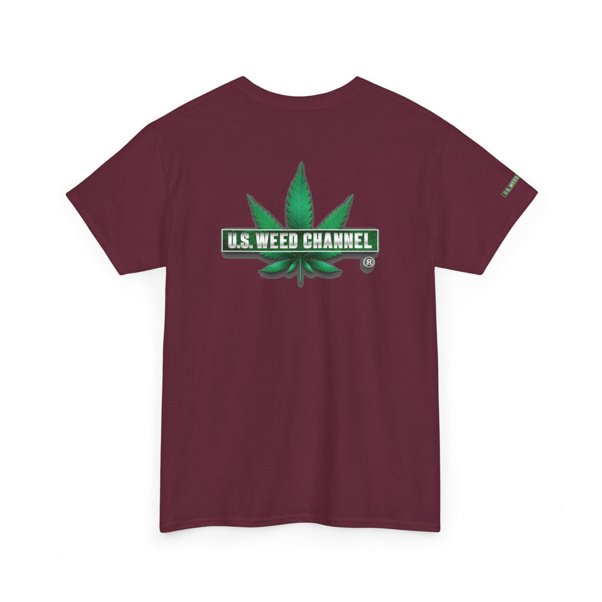 U.S. WEED CHANNEL 'Basics' T-Shirt – USWC Logo Tee
