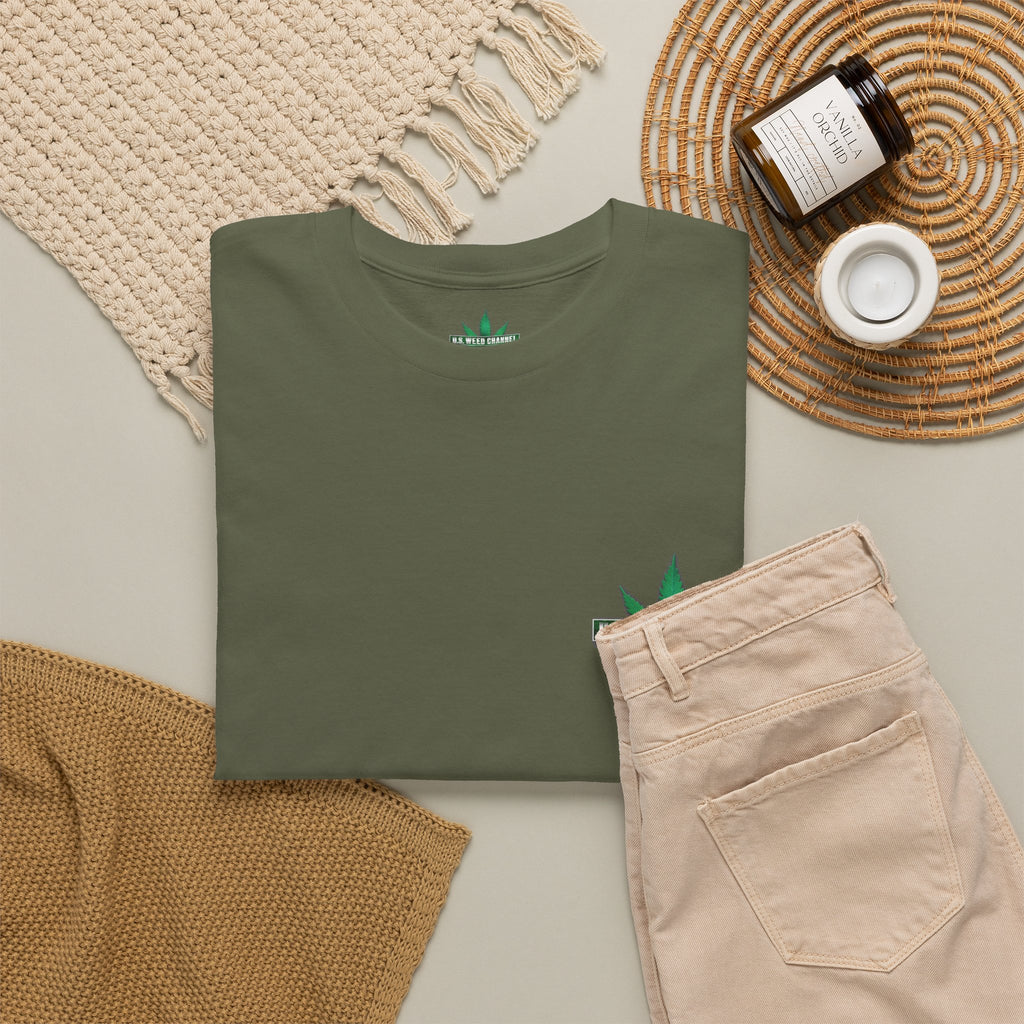 U.S. WEED CHANNEL 'Basics' T-Shirt – USWC Logo Tee