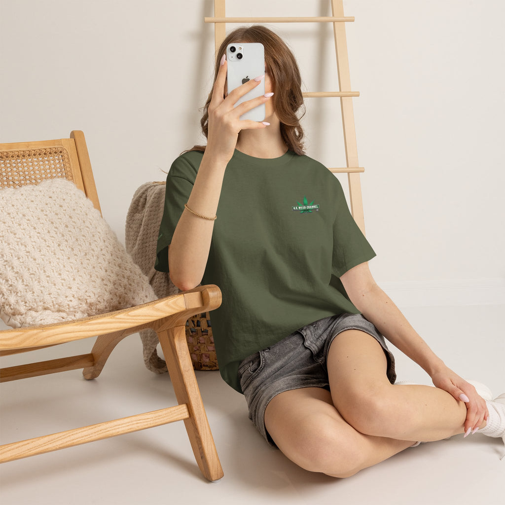 U.S. WEED CHANNEL 'Basics' T-Shirt – USWC Logo Tee