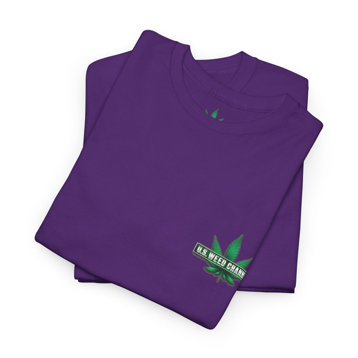 U.S. WEED CHANNEL 'Basics' T-Shirt – USWC Logo Tee