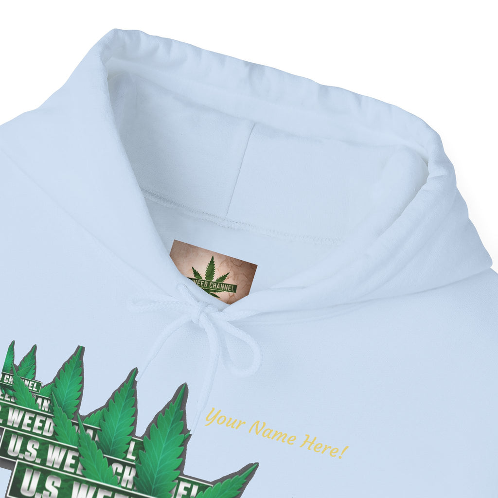 U.S. Weed Channel Hoodie — Repeater Logo Pullover