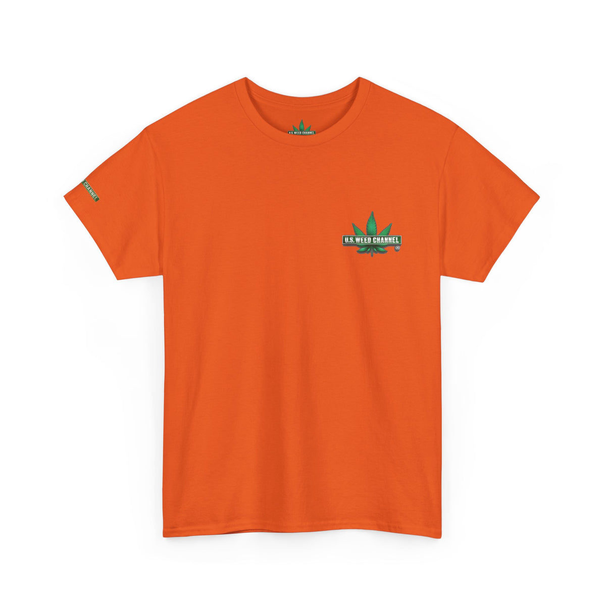 U.S. WEED CHANNEL 'Basics' T-Shirt – USWC Logo Tee