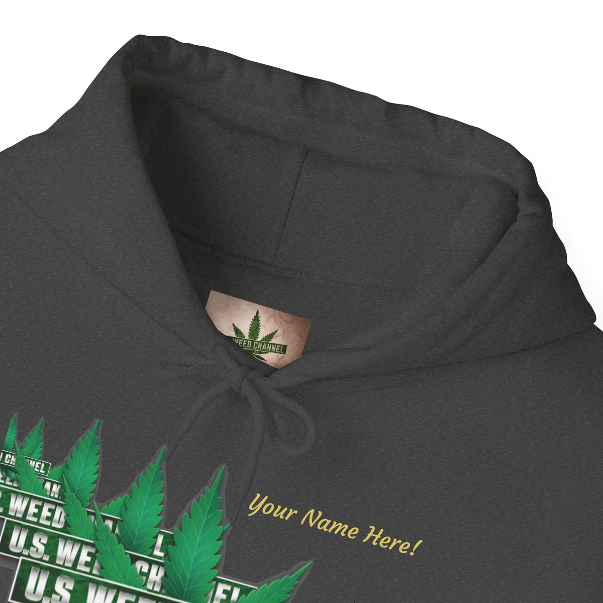U.S. Weed Channel Hoodie — Repeater Logo Pullover