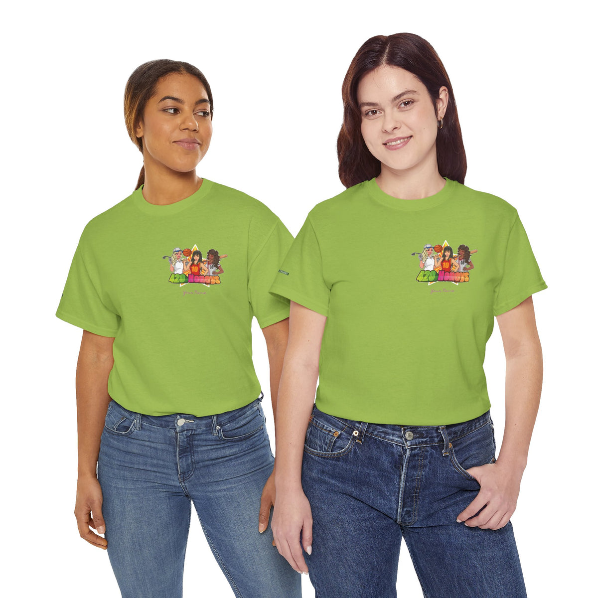 420 Honeys 'Basics' T-Shirt – USWC Logo Tee