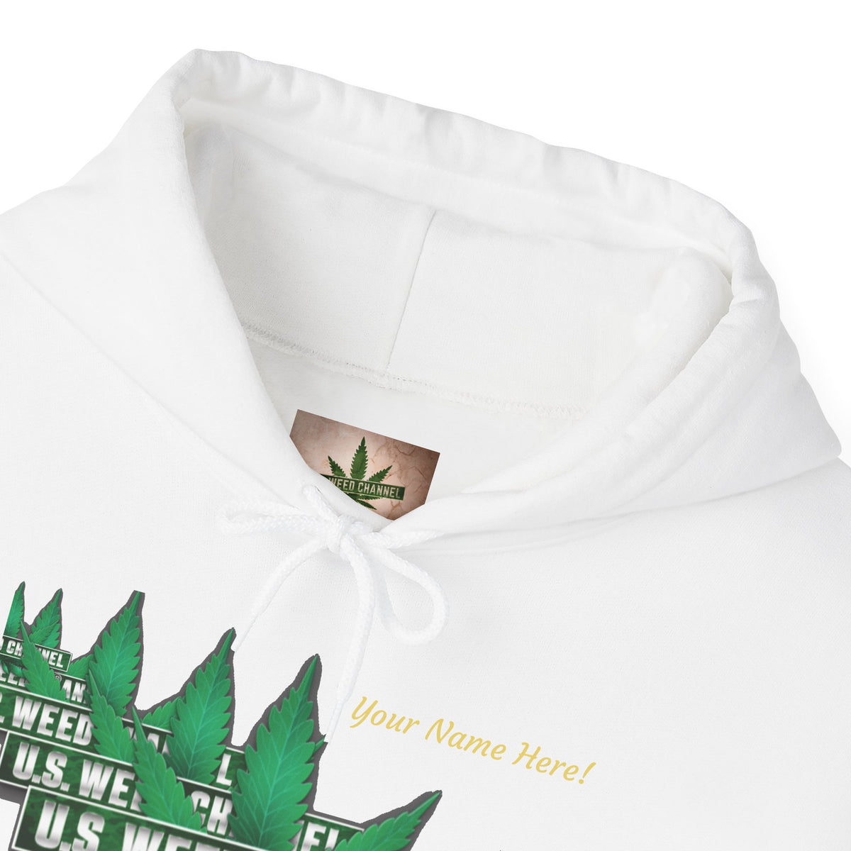 U.S. Weed Channel Hoodie — Repeater Logo Pullover