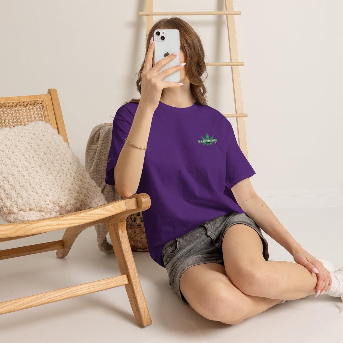 U.S. WEED CHANNEL 'Basics' T-Shirt – USWC Logo Tee