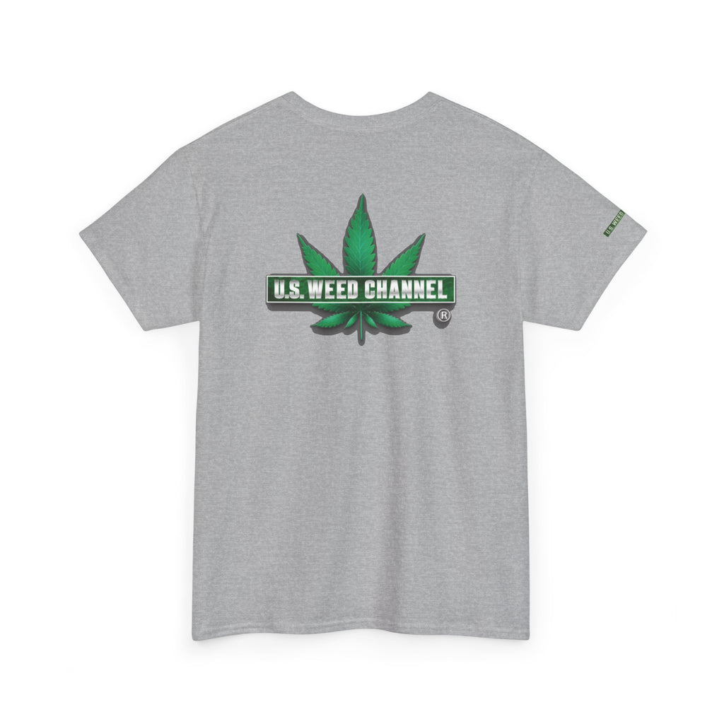 U.S. WEED CHANNEL 'Basics' T-Shirt – USWC Logo Tee