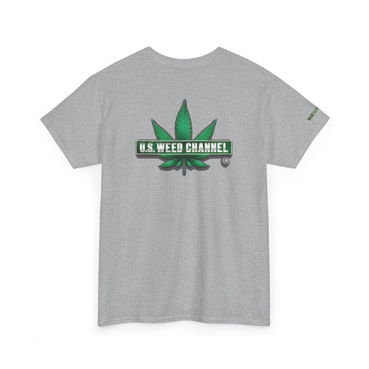 U.S. WEED CHANNEL 'Basics' T-Shirt – USWC Logo Tee
