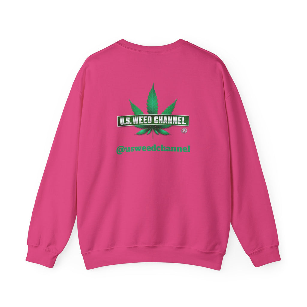 U.S. WEED CHANNEL Basics - Crewneck Everyone Sweatshirt