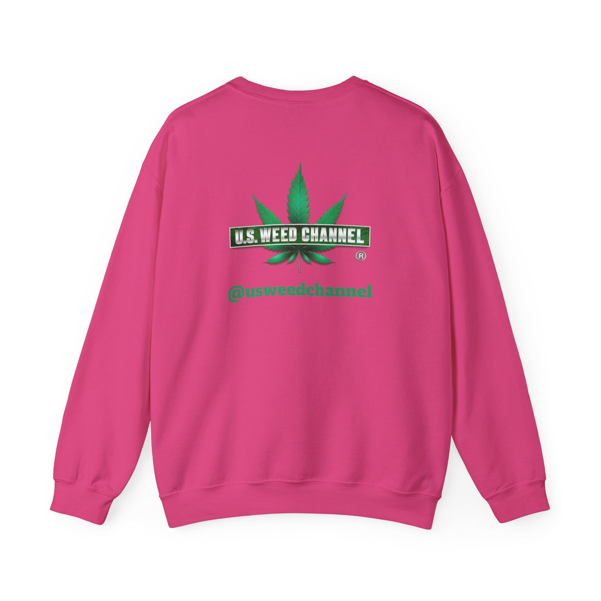 U.S. WEED CHANNEL Basics - Crewneck Everyone Sweatshirt