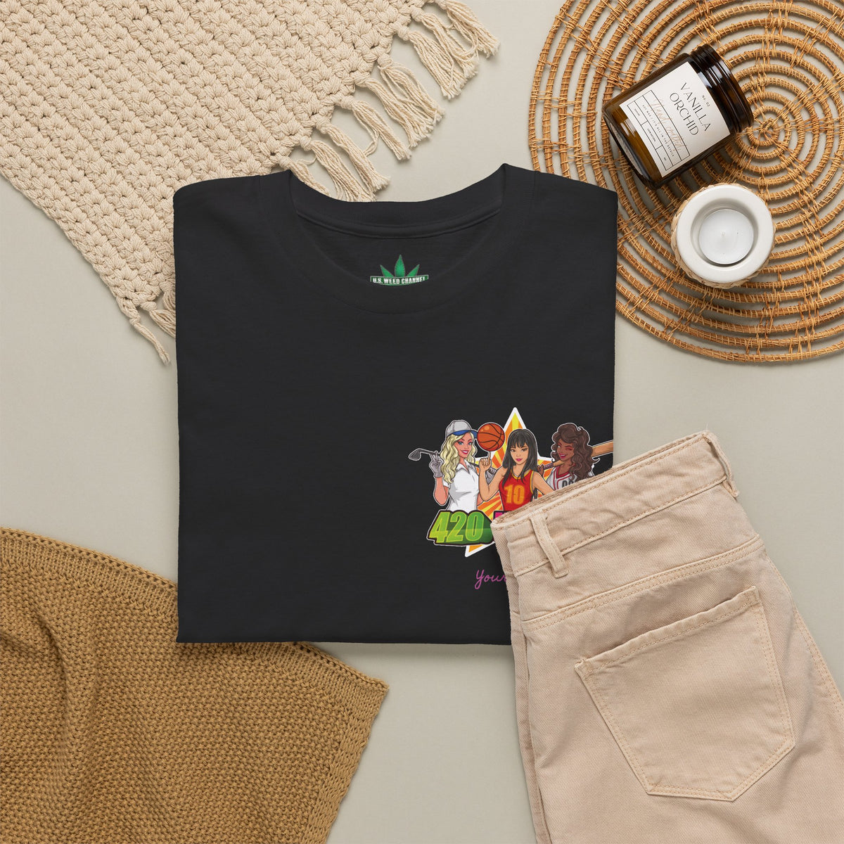 420 Honeys 'Basics' T-Shirt – USWC Logo Tee