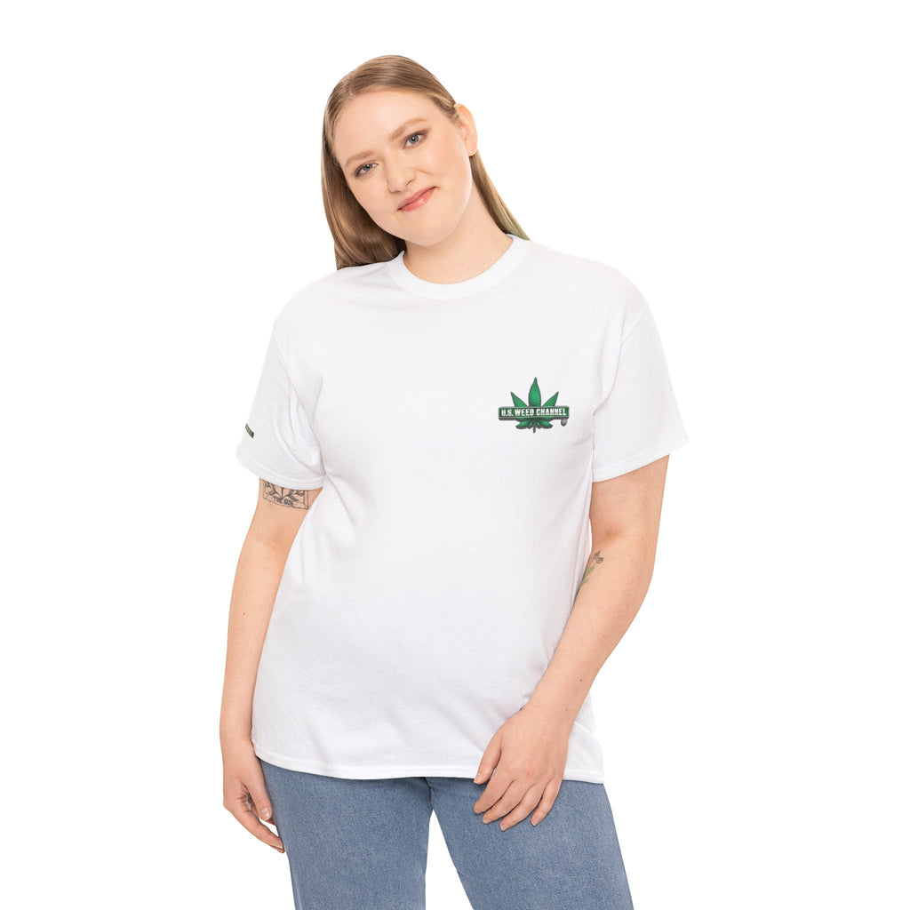U.S. WEED CHANNEL 'Basics' T-Shirt – USWC Logo Tee