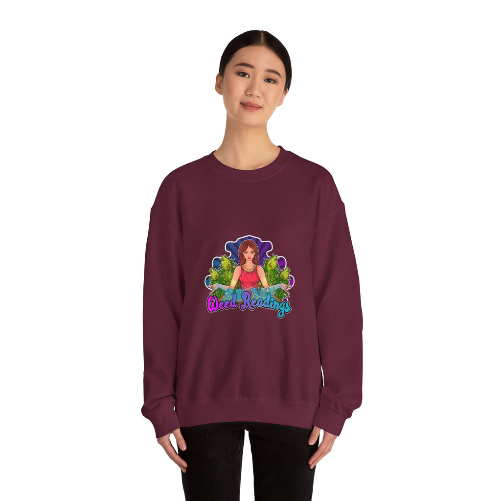 Unisex Heavy Blend™ Weed Readings Crewneck Sweatshirt