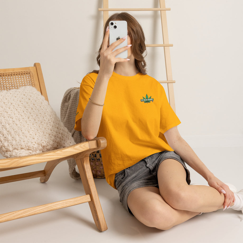 U.S. WEED CHANNEL 'Basics' T-Shirt – USWC Logo Tee