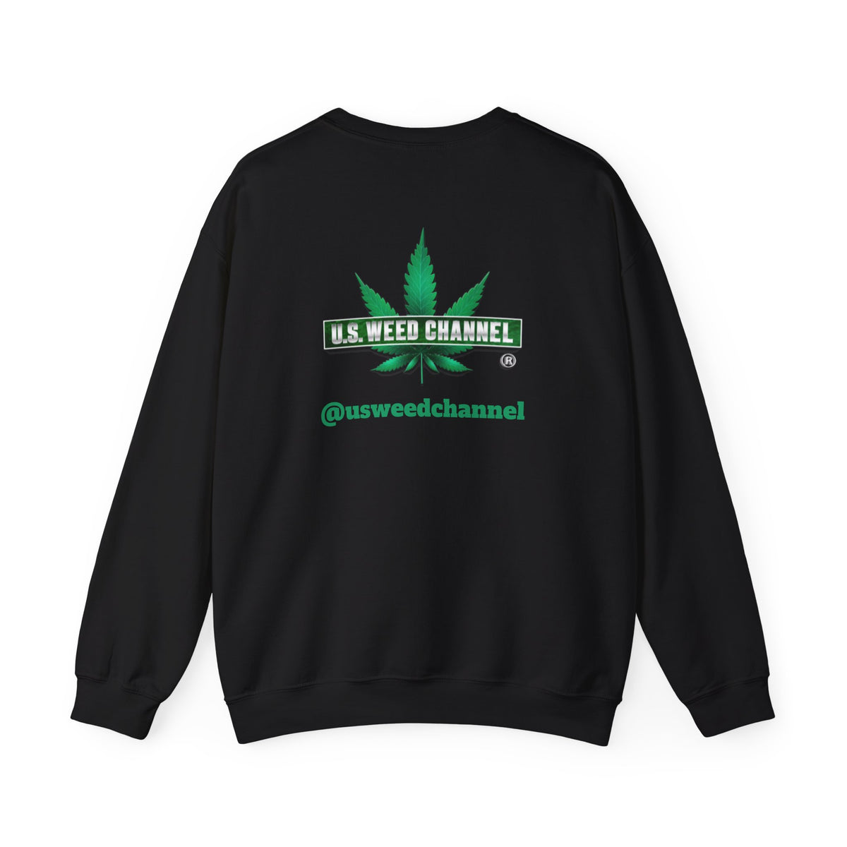 U.S. WEED CHANNEL Basics - Crewneck Everyone Sweatshirt