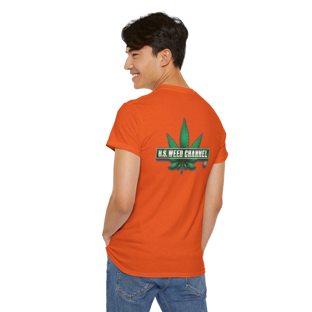 U.S. WEED CHANNEL 'Basics' T-Shirt – USWC Logo Tee