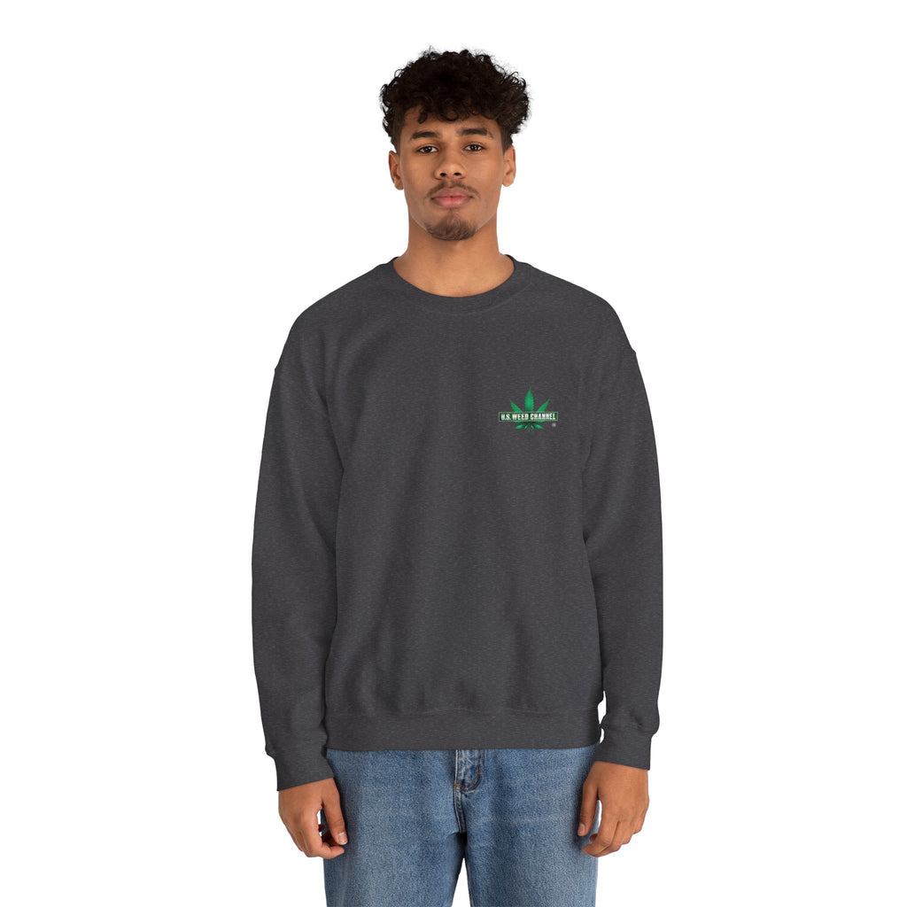 U.S. WEED CHANNEL Basics - Crewneck Everyone Sweatshirt