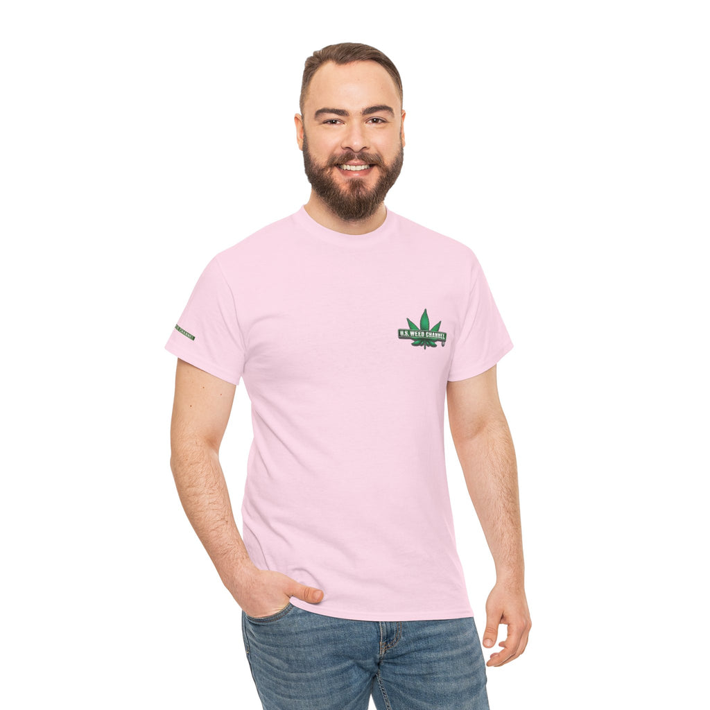 U.S. WEED CHANNEL 'Basics' T-Shirt – USWC Logo Tee