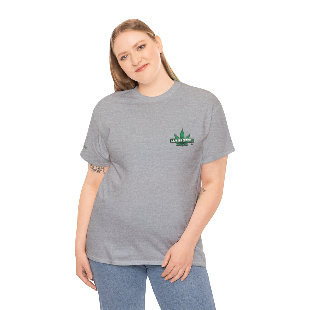 U.S. WEED CHANNEL 'Basics' T-Shirt – USWC Logo Tee