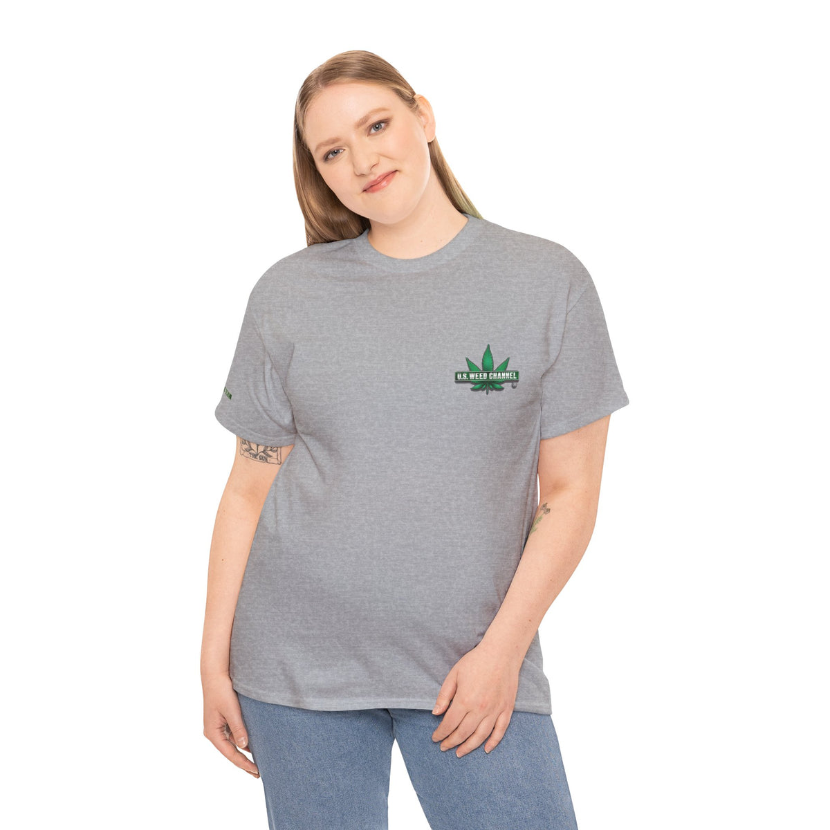 U.S. WEED CHANNEL 'Basics' T-Shirt – USWC Logo Tee